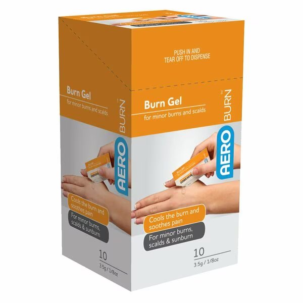 Aeroburn Burn Gel Sachet 3.5G, 10PK, Aero Healthcare, Mfr#: AB310