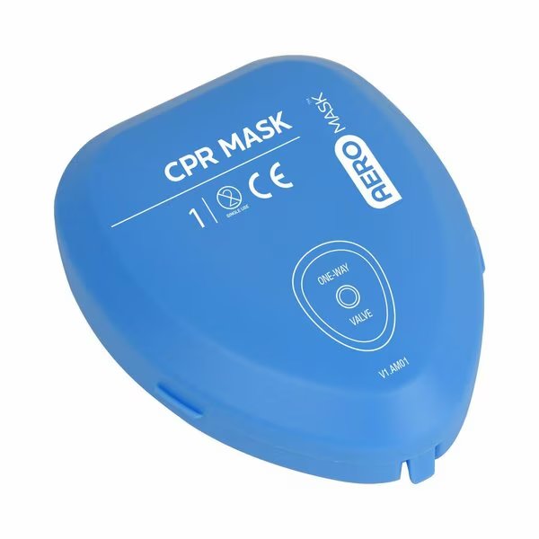 Aeroshield Cpr Mask 1/Hardshell Case With Gloves, Aero Healthcare, Mfr#: AM01