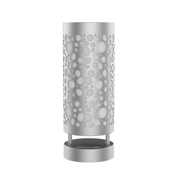 UV-free Air-Sanitizing Desktop Lamp, 6W, 2700K/4000K/5000K, 2 Fan Speeds, Built-in USB Charging Port, Aleddra, Mfr#: VP-DSKTOP-CIR-G1-V1