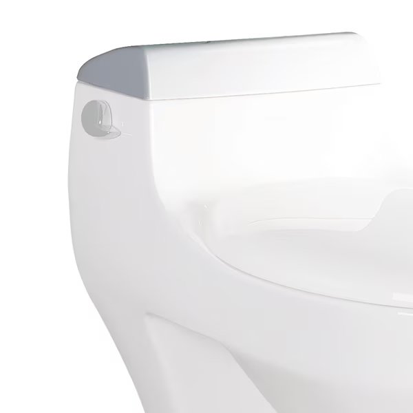 EAGO R-108LID Replacement Ceramic Toilet Lid for TB108, Eago, Mfr#: R-108LID