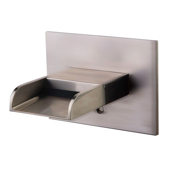 ALFI brand AB5901-BN Brushed Nickel Waterfall Tub Filler, Alfi Brand, Mfr#: AB5901-BN