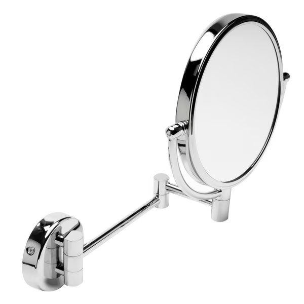 ALFI brand ABM8WR-PC 8" Round Wall Mount 5x Magnify Cosmetic Mirror, Alfi Brand, Mfr#: ABM8WR-PC