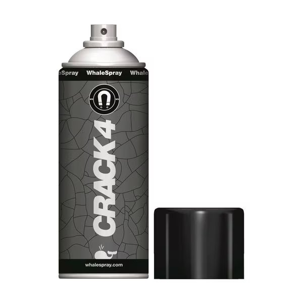WhaleSpray Crack 4 NDT Black Magnetic Particles, 9oz Spray, Whale Spray, Mfr#: 1825S0020