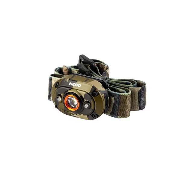 Rechargeable Headlamp and Cap Light with 400 Lumen Turbo Mode, Nebo, Mfr#: NEB-HLP-1004