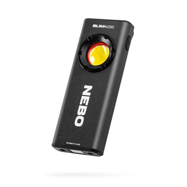 Powerful Rechargeable Pocket Light with Laser Pointer and Power Bank, Nebo, Mfr#: NEB-WLT-1007