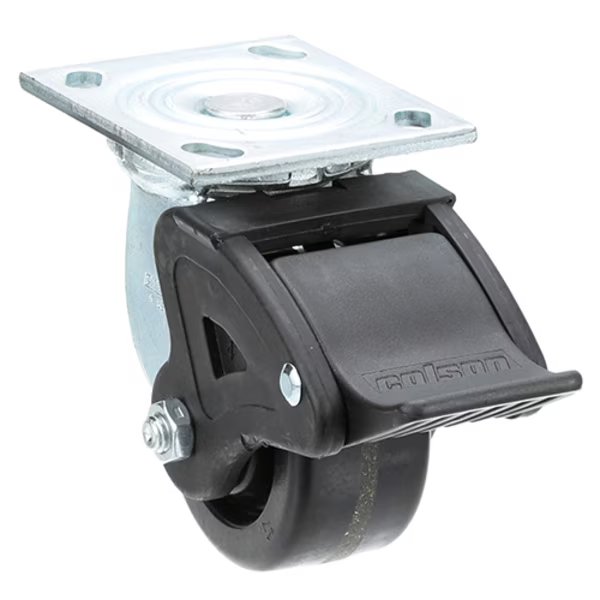 Caster, Plate (4", W/Brk) For  - Part# Ultr28015, Ultrafryer, Mfr#: ULTR28015