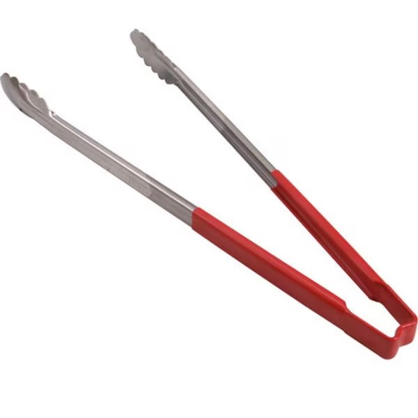 Tongs, Scallop , 16", Red Hdl, Vollrath, Mfr#: 4781640