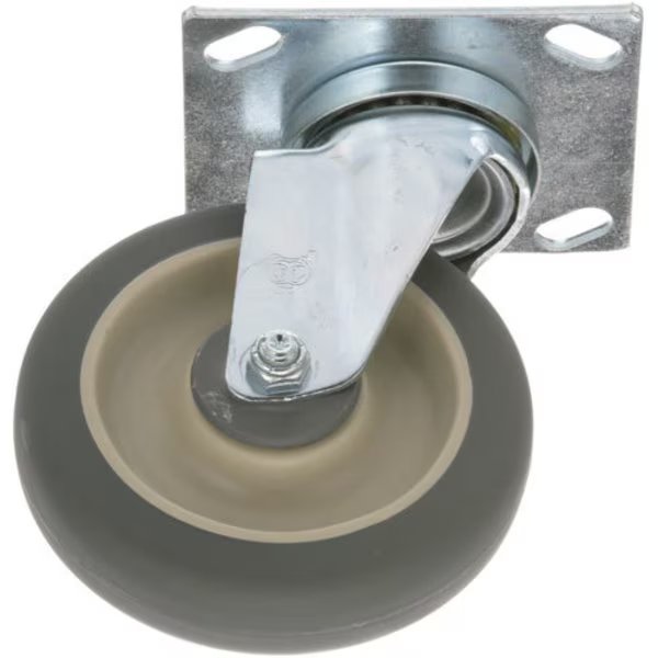 Plate Mount Caster 5 W 3-3/4 X 4-1/2, Allpoints, Mfr#: 262428