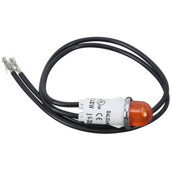 Signal Light1/2" Amber 28V For  - Part# Gl1270000, Garland, Mfr#: GL1270000