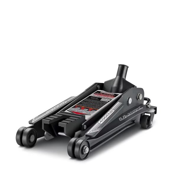 4000Lbs U-Jack Garage Jack, Powerbuilt, Mfr#: 620516