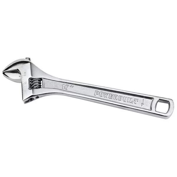 10" Adjustable Wrench, Powerbuilt, Mfr#: 644042
