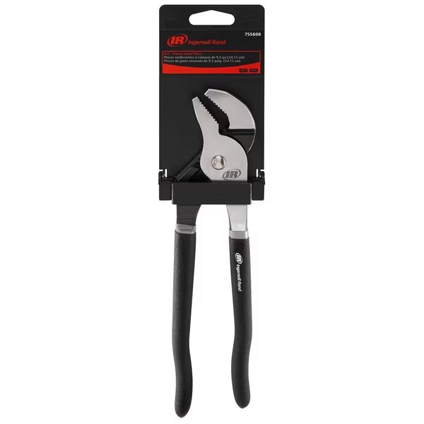 10" Groove Joint Pliers (CRMO) (IR), Ingersoll-Rand, Mfr#: 755608