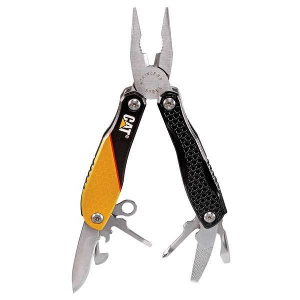 12-in-1 Multi-Tool (Black & Yellow / Polished), Cat, Mfr#: 980057