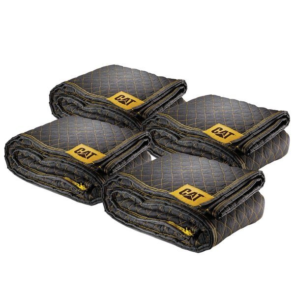 4 Pack 72 Inch x 80 Inch Non-Woven Utility Blanket, Cat, Mfr#: 240030