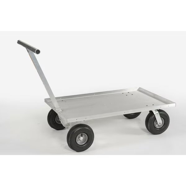 Kahuna Wagons-Classic-All Purpose Aluminum Push Wagon with Swivel Tires, Kahuna Wagons, Mfr#: ALUM002