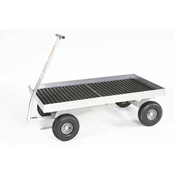 Kahuna Wagons-Cypress Pull Wagon with UV Protected Self Draining Decking, Kahuna Wagons, Mfr#: ALUM223