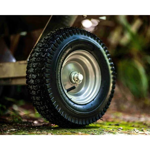 13" Large Tread Turf Tire-5/8" Bearing, Kahuna Wagons, Mfr#: CRT013-58
