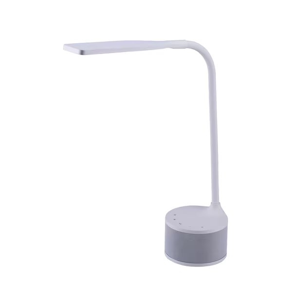 Bluetooth Speaker LED Desk Lamp, Bostitch, Mfr#: VLED1817WHITE-BOS