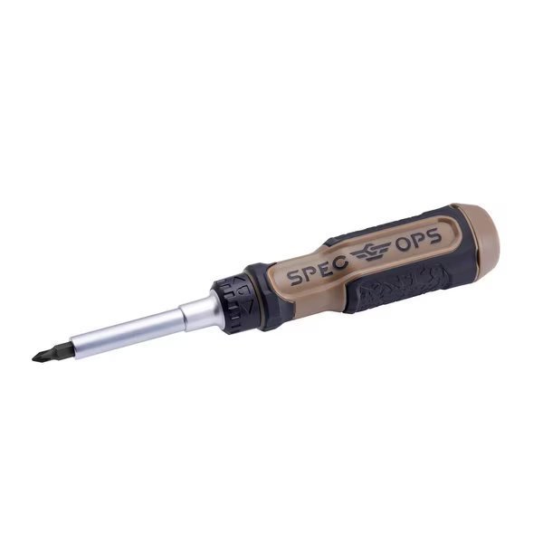 12-in-1 Ratcheting Screwdriver, Spec Ops, Mfr#: SPEC-SRM-1