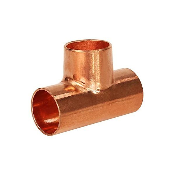 3/4" Copper Pipe Tee Fitting, 10PK, Ironwerks Designs, Mfr#: CPR-TEE-3.4-10