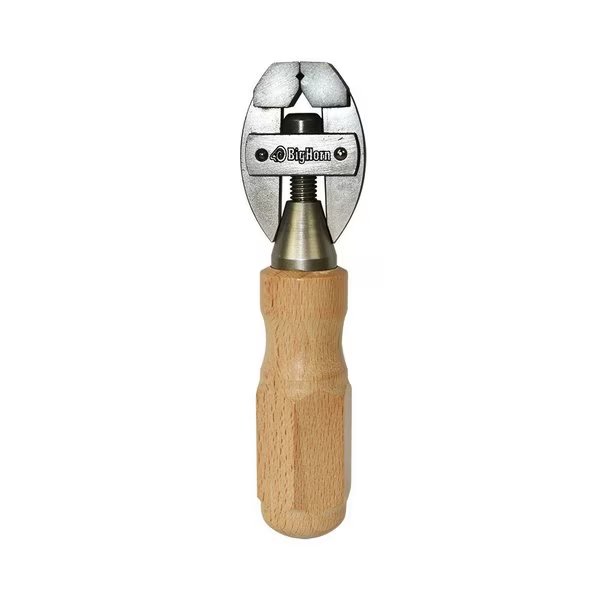 Hand Vise Lowell Pattern Jewelers Adjustable Hollow Handle, Big Horn, Mfr#: 19866