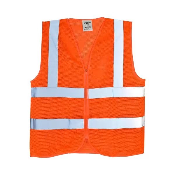 High Visibility Safety Vest - Orange (Large), Interstate Safety, Mfr#: 40462