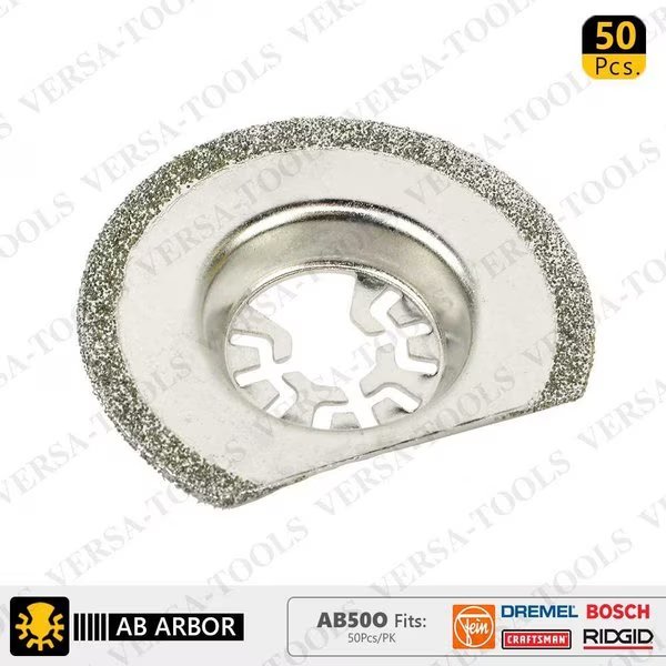 63mm Diamond Semi-Round Electroplated Blades, PK 50, Versa Tool, Mfr#: AB50O