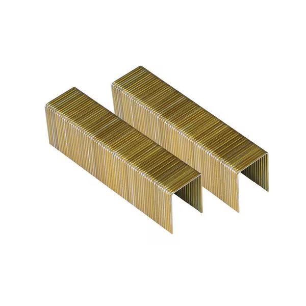 Staples, 16 ga, Wide Crown, 1-1/4 in Leg L, Steel, 5000 PK, Air Locker, Mfr#: P25-32