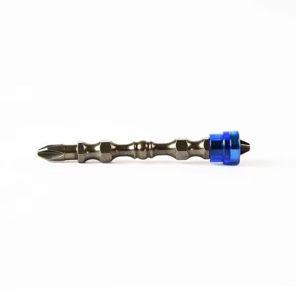 PH2 Double Head Phillips High Torque Magnetic Power Screwdriver Bits - 2.5 Inch Long, PK 25, Superior Steel, Mfr#: B465-25B