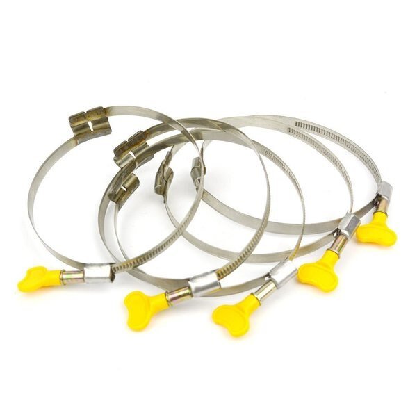 4 Inch RH Bridge Clamps, PK 5, Big Horn, Mfr#: 11714PK