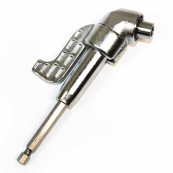 Angle Screwdriver Adapter with Lock & Quick Release, Big Horn, Mfr#: 19340