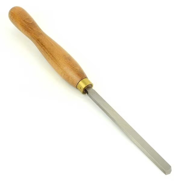 1/2 Inch 13mm Diamond Point Chisel, 8-3/4 Inch 216mm Handle, Walleted, Crown Tools, Mfr#: 24080