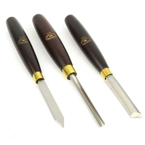 3 Piece HSS Pen Woodturning Set, Crown Tools, Mfr#: 24160