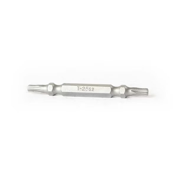 T25 Torx Double End Screwdriver Bits - 1.5 Inch Long, PK 25, Superior Steel, Mfr#: BT25D-25PK