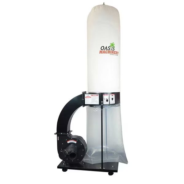 Heavy Duty 2 HP Wood Dust Collector 220V, Oasis Machinery, Mfr#: DC2000