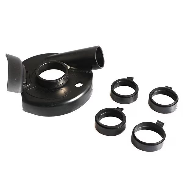 7 Inch Vacuum Dust Shroud Cover (Plastic) with 3 Inch ID for Dustless Grinder, Hardin, Mfr#: DS7P