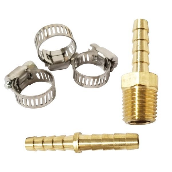 Hose Repair Kit For 1/4 Inch Hose Replaces Hitachi 115162, Interstate Pneumatics, Mfr#: H4RK
