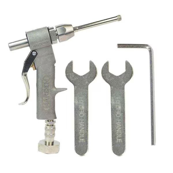 3/8 Inch Chuck Hydro Handle, Quick Release Water Fittings and Wrenches in a Storage Box, Hydro Handle, Mfr#: HH38HDL