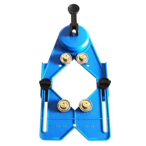 Suction Cup / Drill Bit Hole Saw Guide Jig with Bearing, Hydro Handle, Mfr#: HHDGUIDE