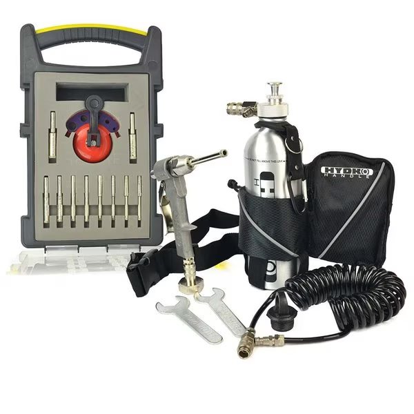 1/2" Chuck Hydro Handle, Quick Release Water Fittings, Recoil Hose, Hand Pump, Bottle, Hydro Handle, Mfr#: HHPSET-K1