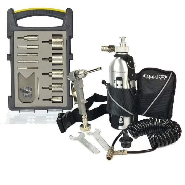 1/2" Chuck Hydro Handle, Quick Release Water Fittings, Recoil Hose, Hand Pump, Bottle, Hydro Handle, Mfr#: HHPSET-K2