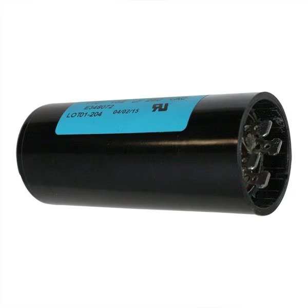 110-132 MFD +/-5% 50Hz/60Hz AC 250V Cylinder Motor Starting Capacitor (CD60), Interstate Pneumatics, Mfr#: CMC7012