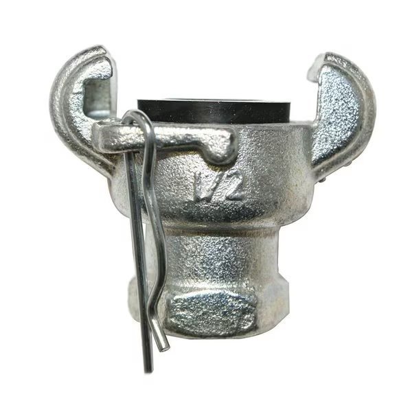 1/2 Inch Female NPT Straight Through Jack Hammer Coupler, PK 25, Interstate Pneumatics, Mfr#: CU-800-25K