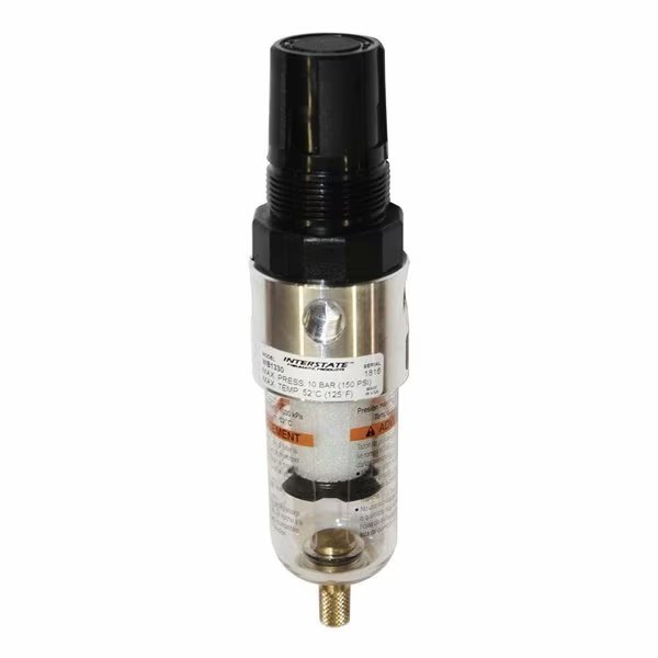1/4 Inch Filter / Regulator Combo - Poly Bowl, Interstate Pneumatics, Mfr#: WB1330