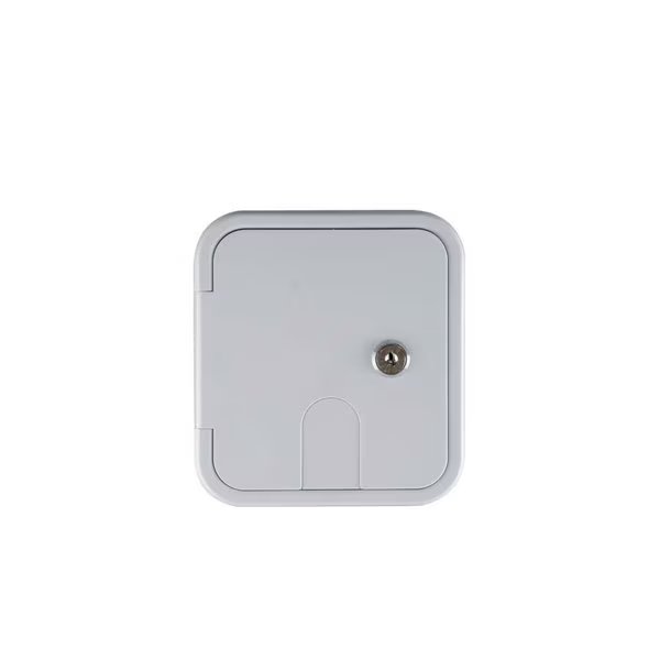 Electric Cable Hatch with Key Lock for 30 Amp Cords - White, Superior Electric, Mfr#: RVA1576