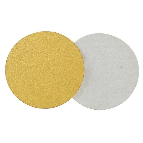 120 Grit 5 Inch Diameter No-Hole PSA Sanding Paper (Ceramic Aluminum Oxide), PK 25, Superior Pads And Abrasives, Mfr#: SD507P