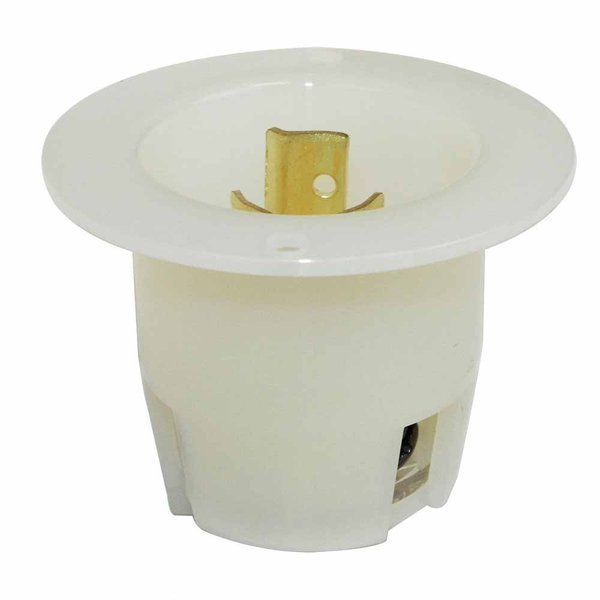 Twist Lock Flange Plug 2-Pole 3-Wire 15A 250V NEMA L6-15P, Superior Electric, Mfr#: YGF175