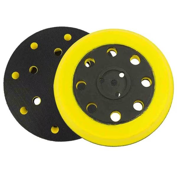 Sander Pad - Medium (Hook & Loop, 8 Vacuum Holes, 5 Inch) Replaces Bosch 2610917408, Superior Pads And Abrasives, Mfr#: RSP45