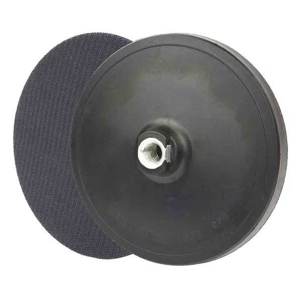 7 Inch Hook & Loop Backing Pad for Polishing - 5/8 Inch-11 UNC, Superior Pads And Abrasives, Mfr#: RSP50