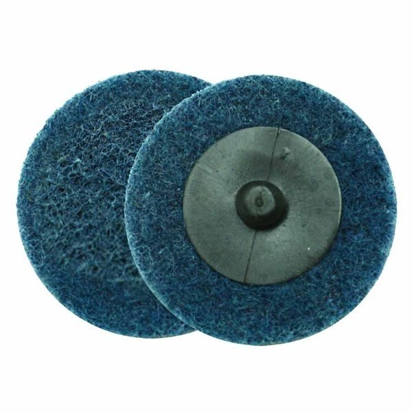 2 Inch ROLL-ON/ROLL-OFF Style Surface Conditioning Sanding Disc (Blue / Fine), Superior Pads And Abrasives, Mfr#: SD2F